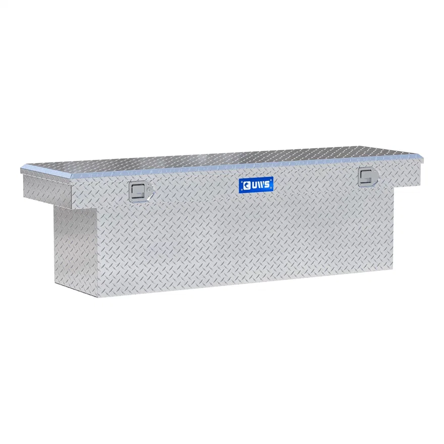 UWS TBSD-69, Bright Aluminum 69" Deep Crossover Truck Tool Box