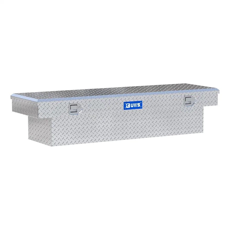 UWS TBS-66, Bright Aluminum 66" Crossover Truck Tool Box (LTL Shipping Only)