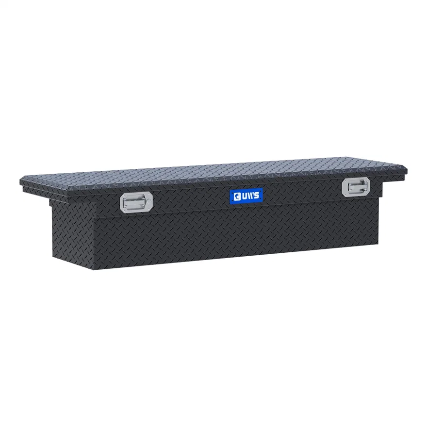 UWS EC10503, Matte Black Aluminum 69" Crossover Box with Pull Handles (Heavy Packaging)