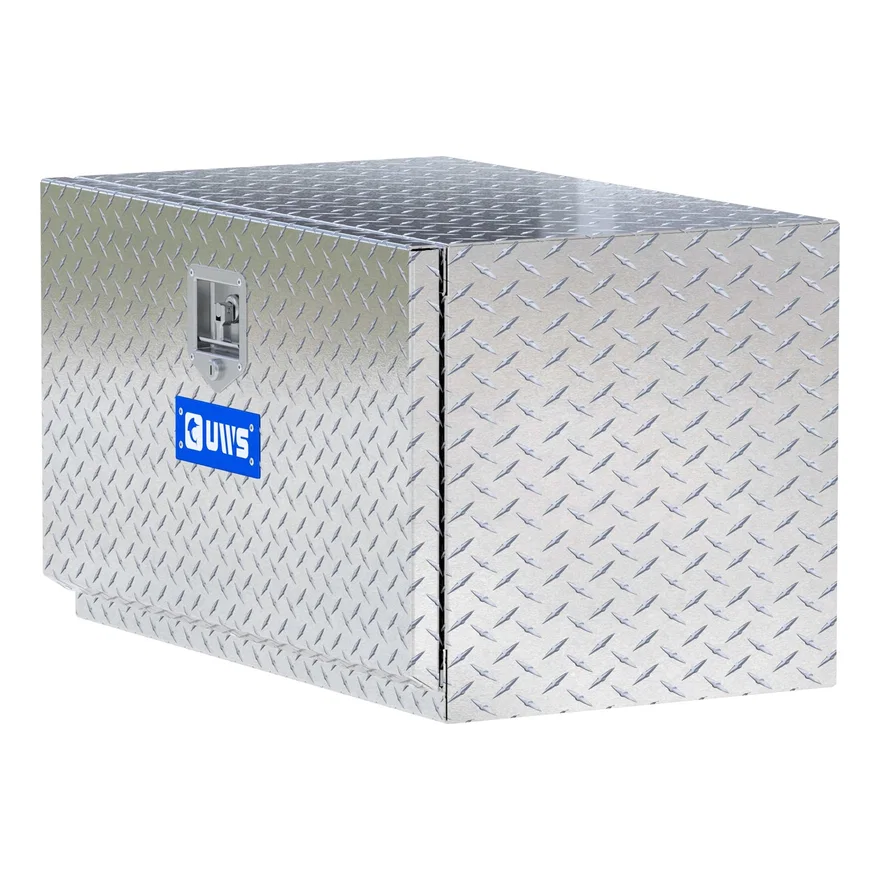 UWS EC40071, Bright Aluminum 30" Single-Door Underbody Tool Box (Heavy Packaging)