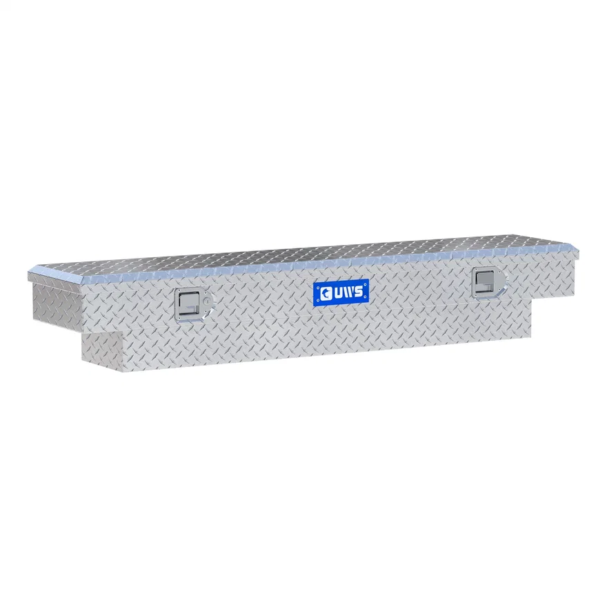 UWS TBS-60-SL, Bright Aluminum 60" Slim-Line Crossover Truck Tool Box (LTL Shipping Only)