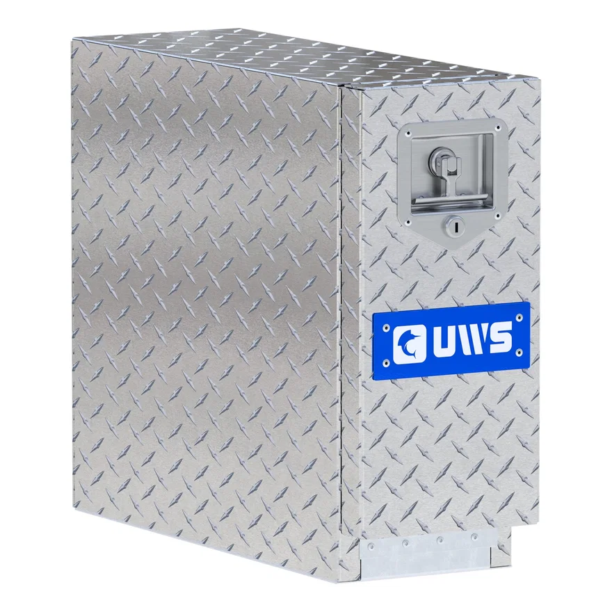 UWS EC20041, Bright Aluminum 22" Drawer Truck Tool Box (Heavy Packaging)