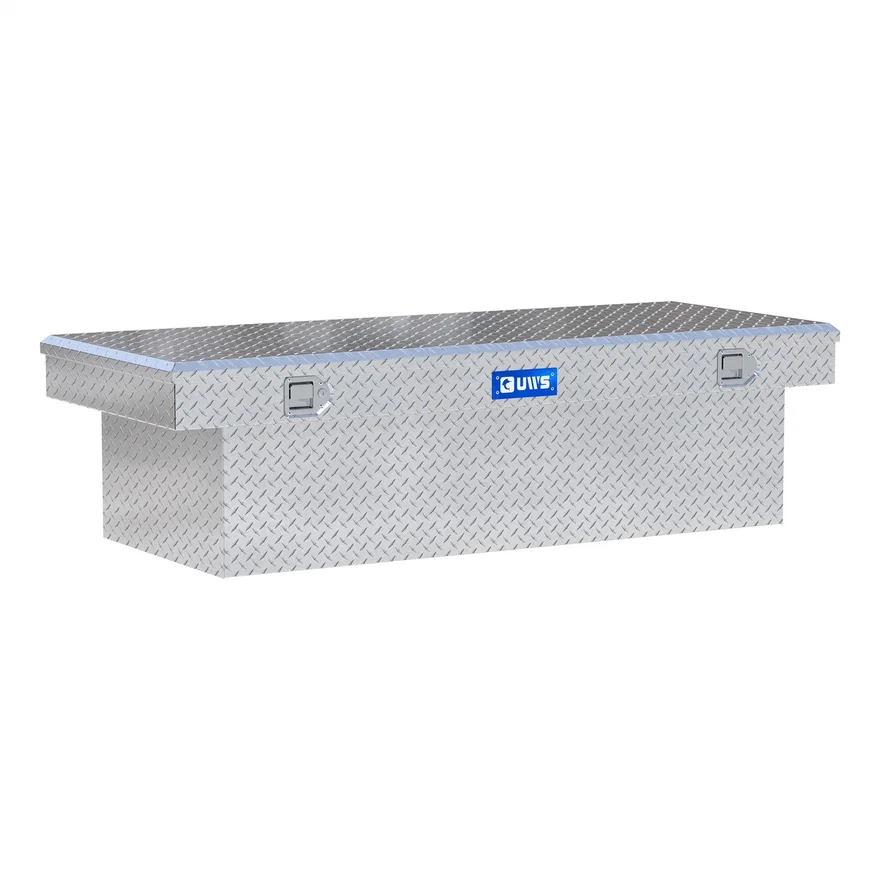 UWS TBSD-69-LBTA, Bright Aluminum 69" Deep Extra-Wide Crossover Truck Tool Box