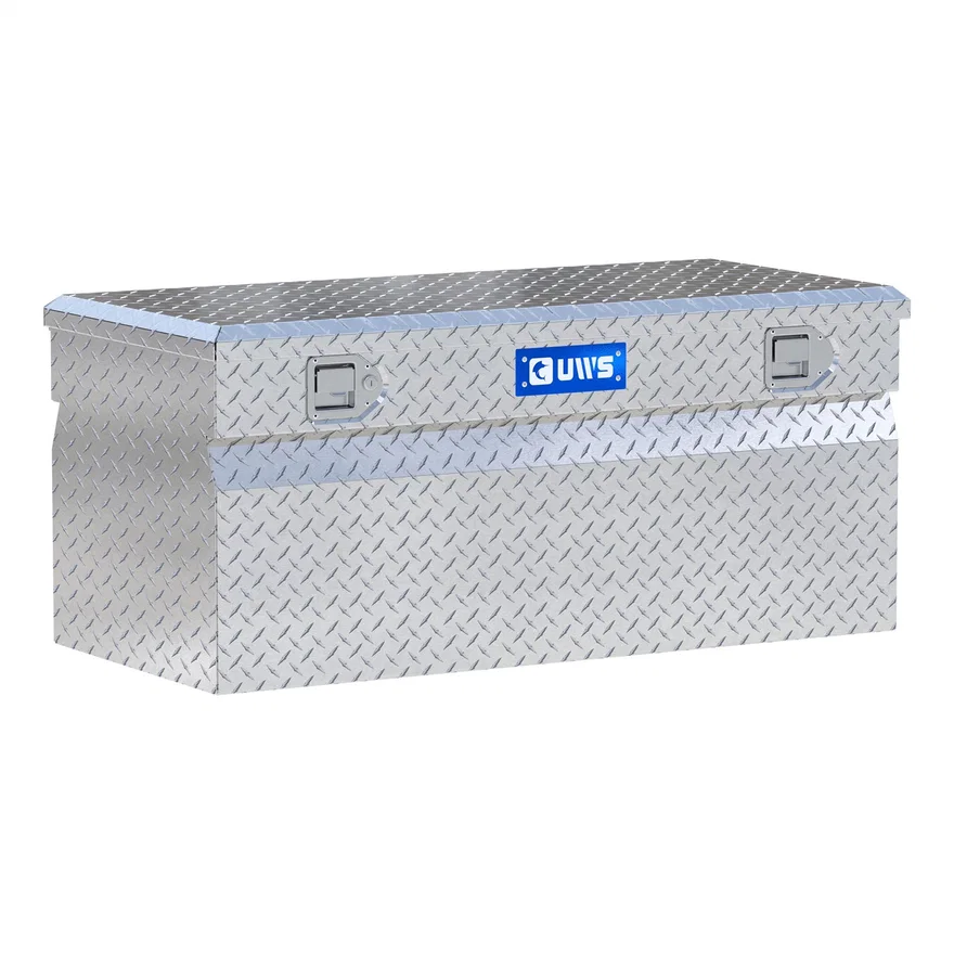 UWS EC20221, Bright Aluminum 42" Wedge Utility Chest Box (Heavy Packaging)