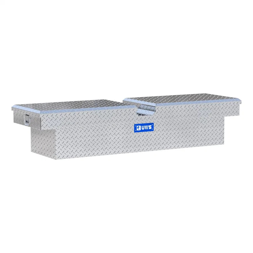 UWS TB-69, Bright Aluminum 69" Gull Wing Crossover Truck Tool Box (LTL Shipping Only)