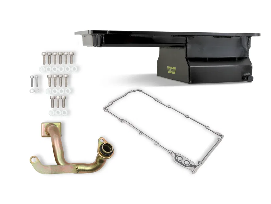 Weiand 5042WND, Oil Pan Kit - Fabricated