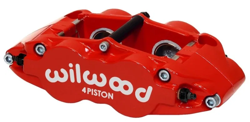 Wilwood 120-14055-RD, Caliper-Forged Superlite 4R 1.38/1.38in Pistons 0.81in Disc
