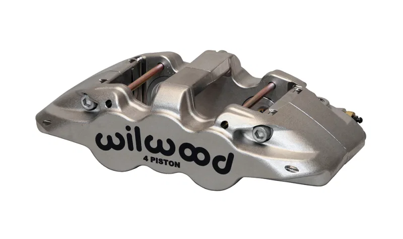 Wilwood 120-13297-N, Caliper-Aero4-ST-R/H-Nickel (.80 Thk Pad) 1.88/1.62in Pistons 1.25in Disc