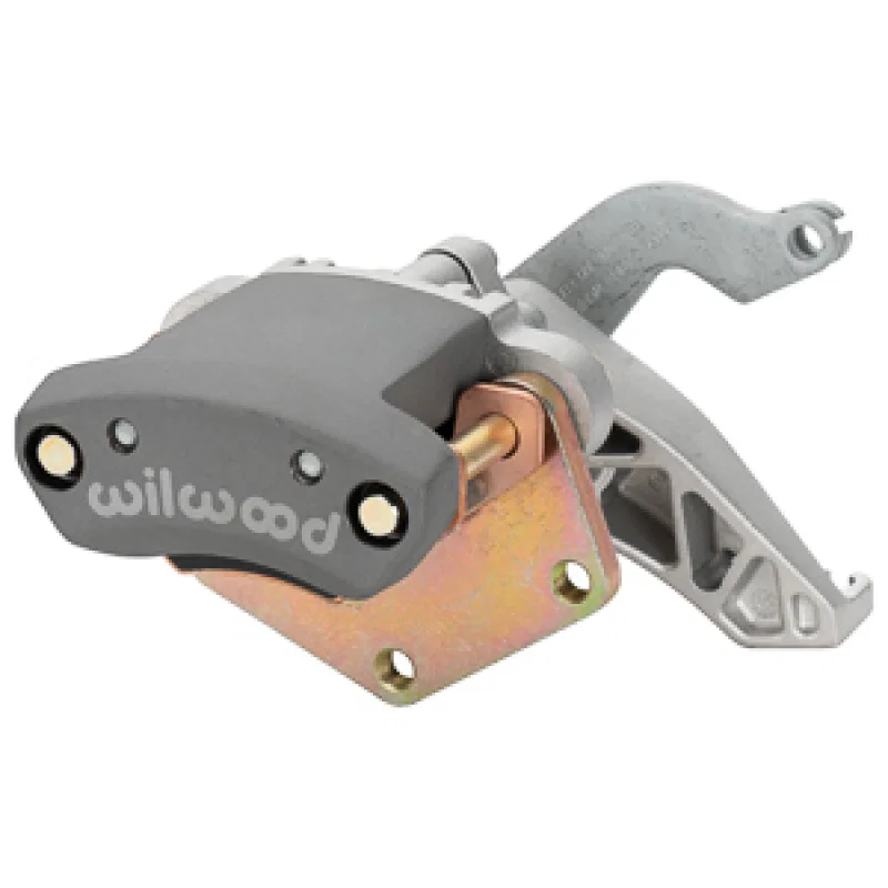 Wilwood 120-17143, RH MC4 Mechanical Parking Brake Caliper - 2.00in Bracket - 1.10in Disc - Ty3 Hard Ano