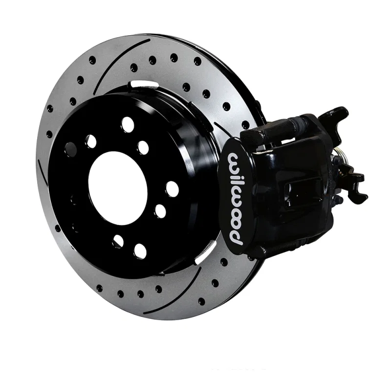 Wilwood 140-12363-D, kit rear FFR cpb IRS 8.8 t-bird 12.19X .81 drilled W/LINES