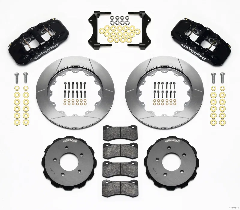Wilwood 140-11974, AERO6 Front Hat Kit 14.00 99-06 BMW E46