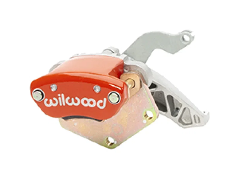 Wilwood 120-15353-RD, Caliper-MC4 Mechanical Parking Brake-R/H - Red 2.00 MT 1.19in Piston .81in Disc