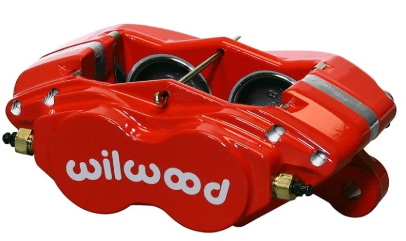 Wilwood 120-13745-RD, Caliper-Forged Dynalite-M-Red 1.75in Pistons 1.25in Disc