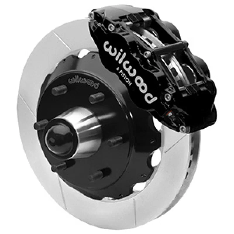 Wilwood 140-16457, 63-87 C10 CPP Spindle FNSL6R Front BBK 13in Slotted 6x5.5 BC - Black