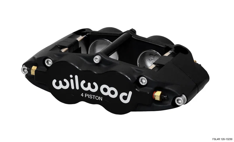 Wilwood 120-13230, Caliper-Forged Superlite 4R-L/H 1.88/1.62in Pistons 1.25in Disc