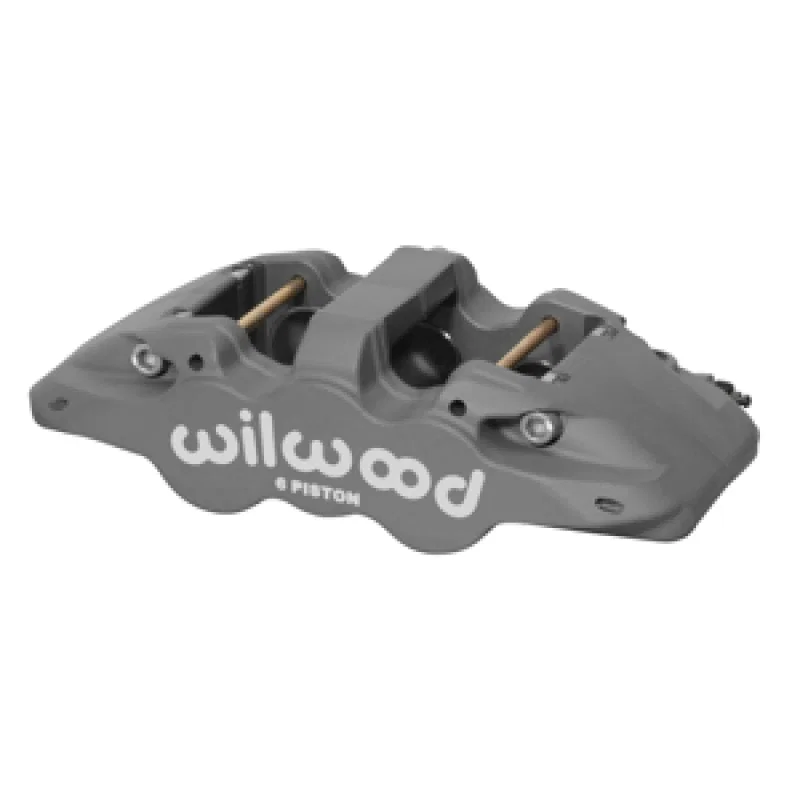 Wilwood 120-16891, Aero6 Radial Mount Forged Aluminum Six Piston Caliper - Left Hand (Anodized)