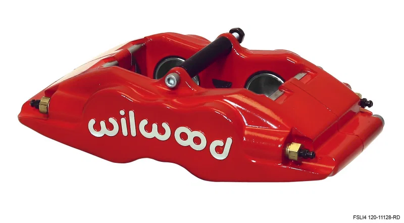 Wilwood 120-11128-RD, Caliper-Forged Superlite 1.38in Pistons .81in Disc