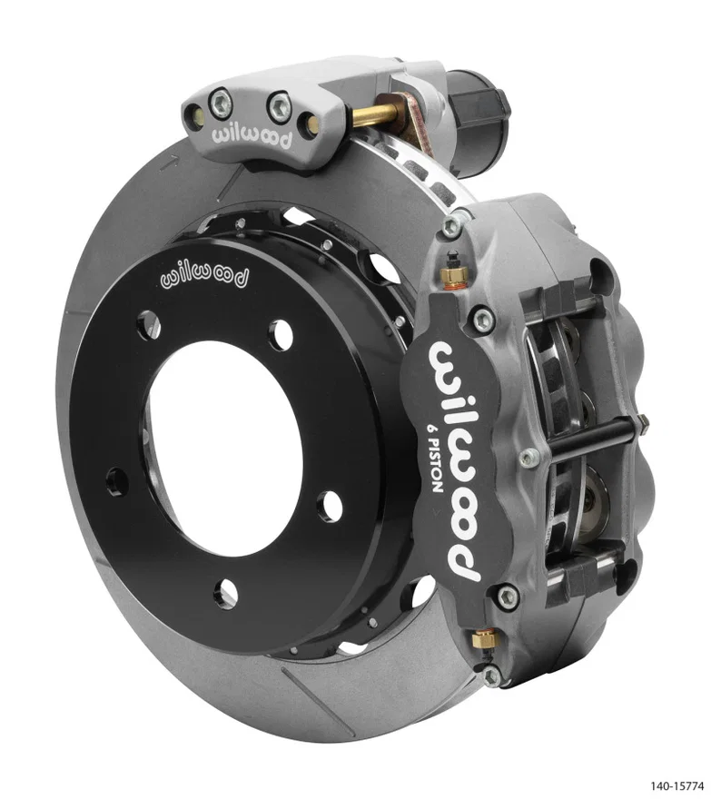 Wilwood 140-15774, FNSL6R/EPB Big Brake Truck Brake Rear Kit - 12.88in Rotor Dia Type III Anodized Caliper