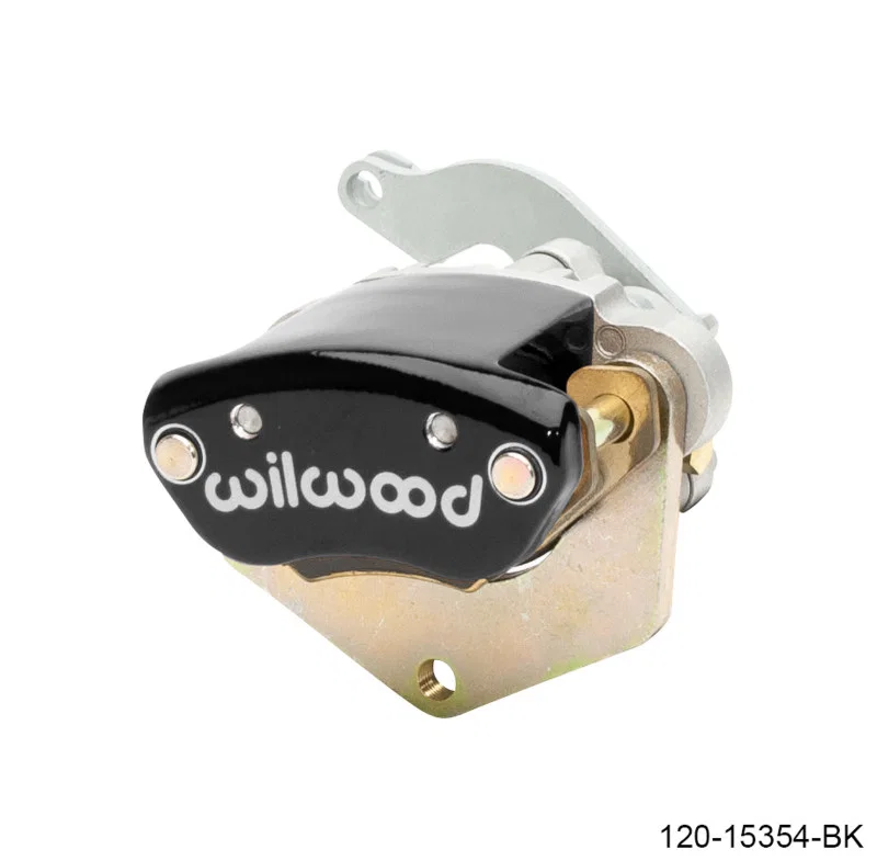 Wilwood 120-15354-BK, Caliper-MC4 Mechanical Parking Brake-L/H - Black 2.00 MT 1.19in Piston .81in Disc