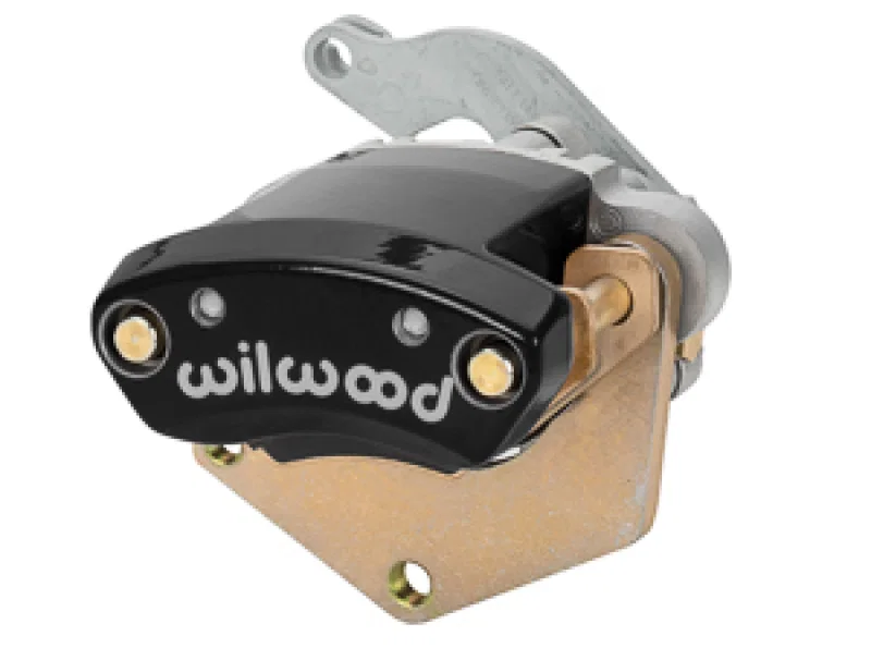 Wilwood 120-17144-BK, LH MC4 Mechanical Parking Brake Caliper - 2.00in Bracket - 1.10in Disc - Black