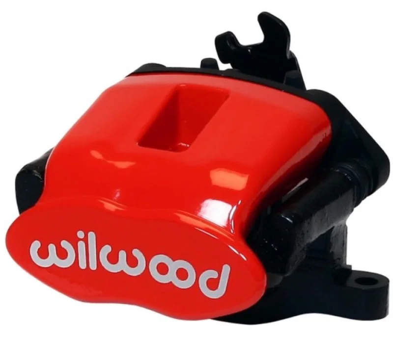 Wilwood 120-10111-RD, Caliper-Combination Parking Brake-R/H-Red 41mm piston 1.00in Disc