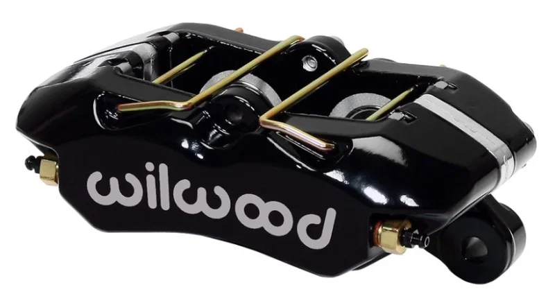 Wilwood 120-16190-BK, Caliper-Forged Dynapro 4 5.25in Mount-Black-Universal 1.38/1.38in Pistons .81in Disc