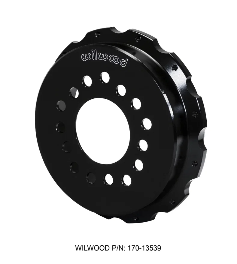 Wilwood 170-13539, Hat-Park Brake 1.54in Offset - Aluminum Multi-5 Lug - 12 on 8.75in