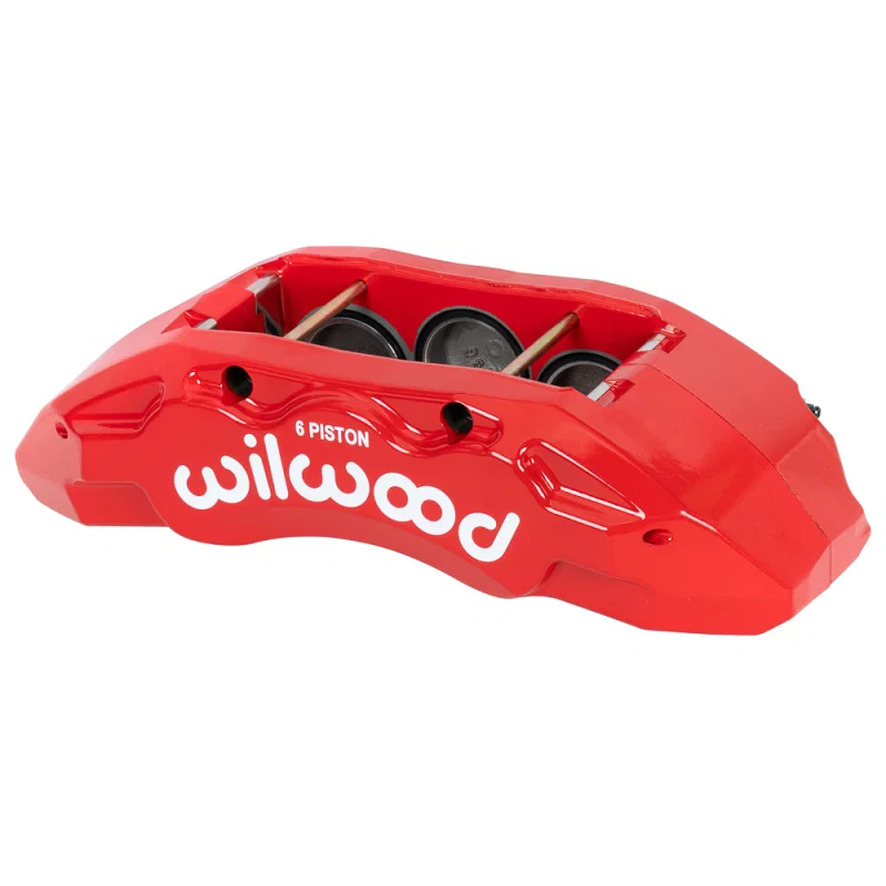 Wilwood 120-17609-RD, caliper TX6-DM 05-12 ford F-250/350 2.00 /1.88/1.88 1.50 rotor L/H red