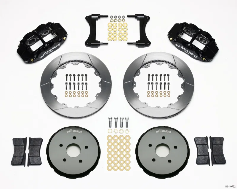 Wilwood 140-10752, Narrow Superlite 6R Front Hat Kit 12.88in 2008 Toyota Matrix