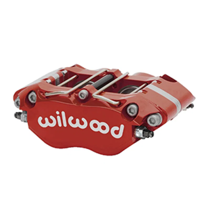 Wilwood 120-17192-RD, RH MC4 Mechanical Parking Brake Caliper -1.38in Bracket - .81in Disc - Red