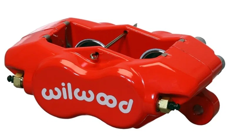 Wilwood 120-13846-RD, Caliper-Forged Dynalite-Red 1.75in Pistons 1.10in Disc
