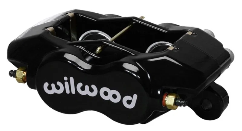 Wilwood 120-13842-BK, Caliper-Forged Dynalite-Black 1.62in Pistons .81in Disc