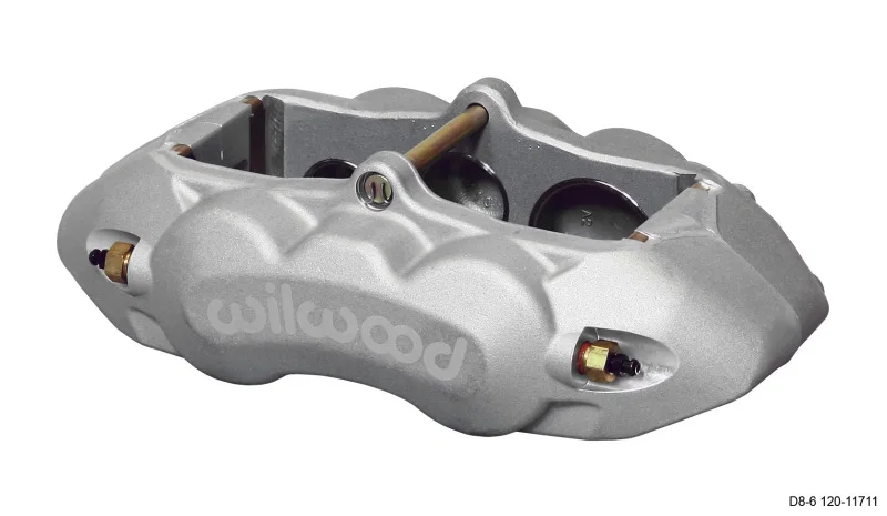 Wilwood 120-11711, Caliper-D8-6 R/H Front Clear 1.88/1.38/1.25in Pistons 1.25in Disc