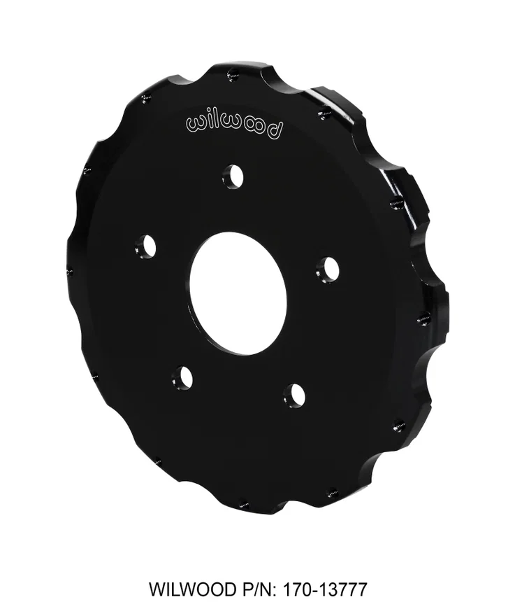 Wilwood 170-13777, Hat-BB Front .445in Offset 5 x 4.72 - 12 on 8.75in
