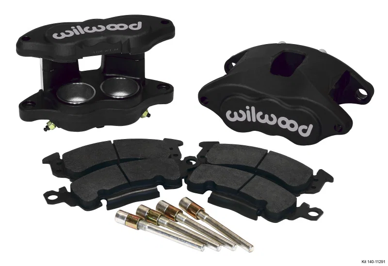 Wilwood 140-11291, D52 Front Caliper Kit - Gray Type III Ano 2.00 / 2.00in Piston 1.04in Rotor