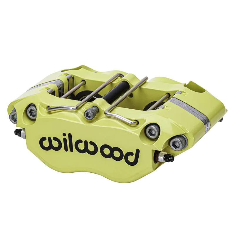 Wilwood 120-16686-Y, caliper ndpr-p 1.12/1.12 .810 rotor 4.75 MT W/BRIDGE bolt yellow