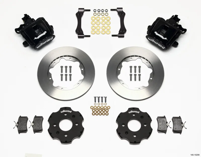 Wilwood 140-10206, Combination Parking Brake Rear Kit 11.00in Civic / Integra Disc 2.39 Hub Offset