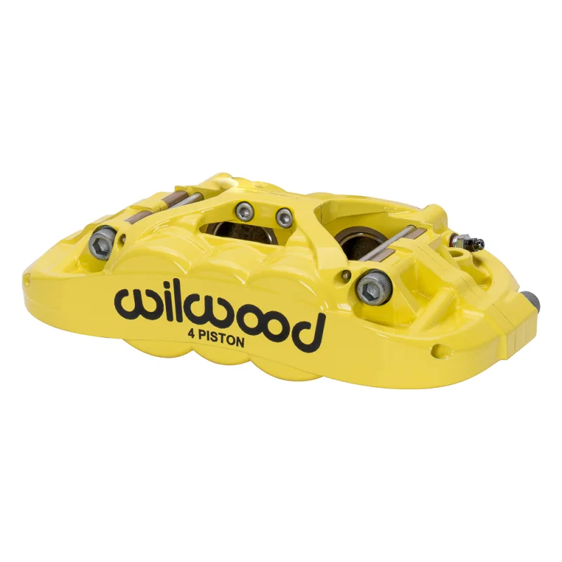Wilwood 120-17204-Y, XRS4R 1.38/1.38 .950 Rotor Caliper - Yellow