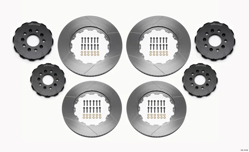 Wilwood 140-13106, Rotor Kit Front/Rear-Drilled 2005-2013 Aston Martin