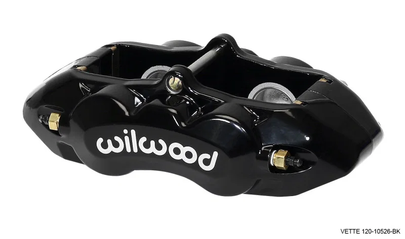 Wilwood 120-10526-BK, Caliper-D8-4 Rear Black 1.38in Pistons 1.25in Disc