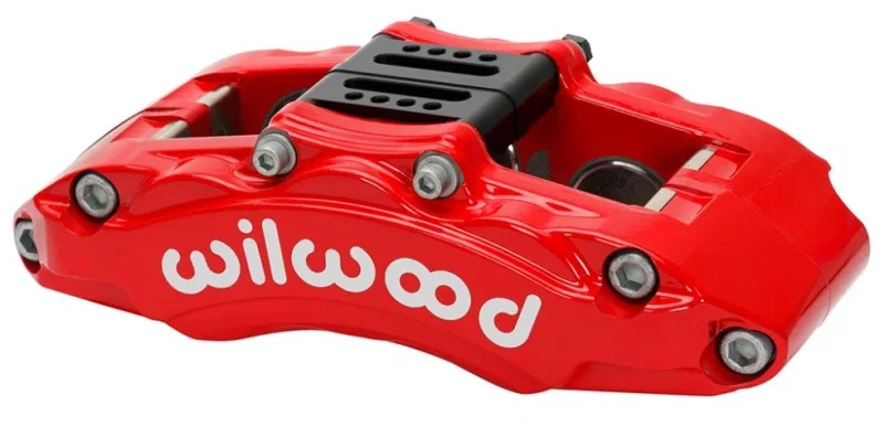 Wilwood 120-14850-RD, Caliper - AT6 Lug Mount Red 1.75in/1.38in/1.38in Piston .75in Rotor - Right Side