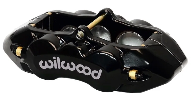 Wilwood 120-11712-BK, Caliper-D8-6 L/H Front Black 1.88/1.38/1.25in Pistons 1.25in Disc