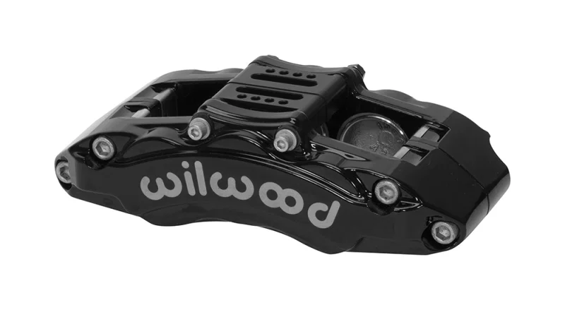 Wilwood 120-14851-BK, Caliper - AT6 Lug Mount Black 1.75in/1.38in/1.38in Piston .75in Rotor - Left Side