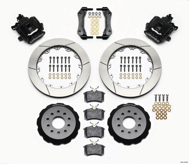 Wilwood 140-10158, Combination Parking Brake Rear Kit 12.88in Mustang 94-04