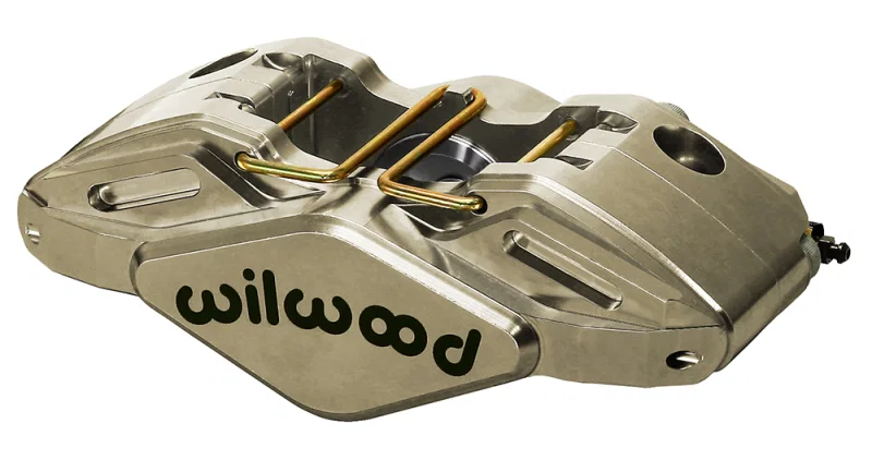 Wilwood 120-13864-N, Caliper-Powerlite 2R-L/H - Nickel 1.75in Pistons .25in -.50in Disc