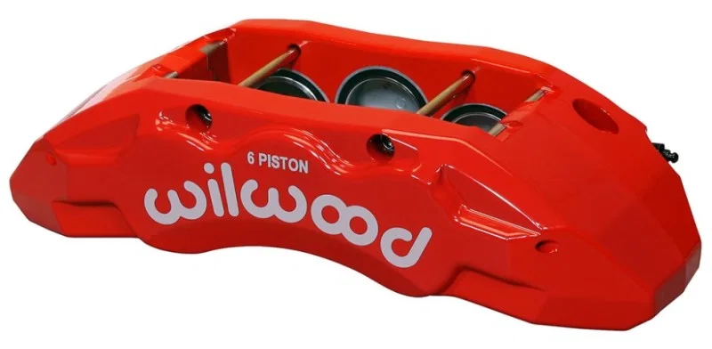 Wilwood 120-13815-RD, Caliper-TX6R- R/H - Red 2.00/1.88/1.88in Pistons 1.38in Disc