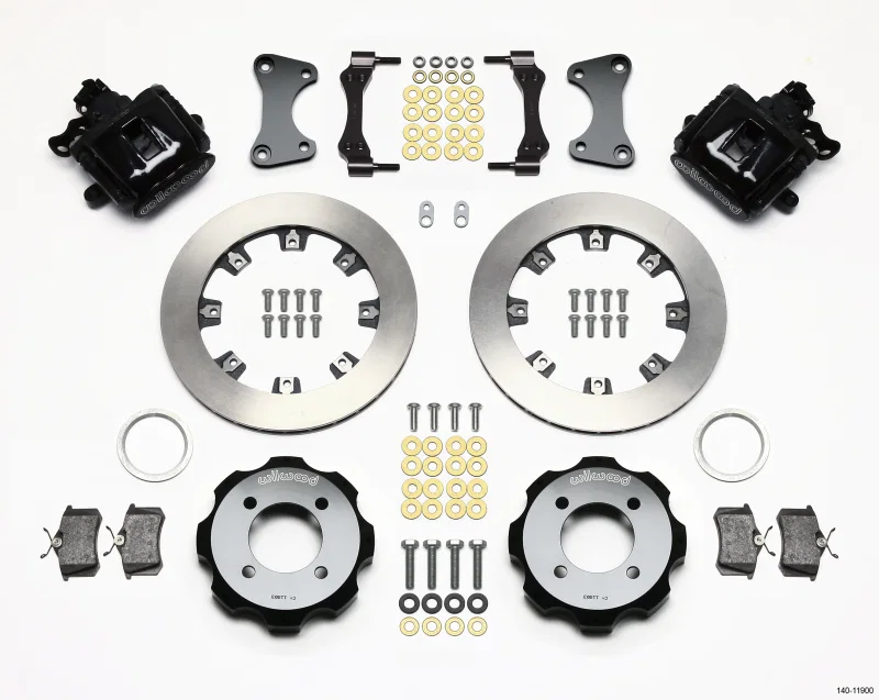 Wilwood 140-11900, Combination Parking Brake Rear Kit 11.75in 2011 Fiesta Rear