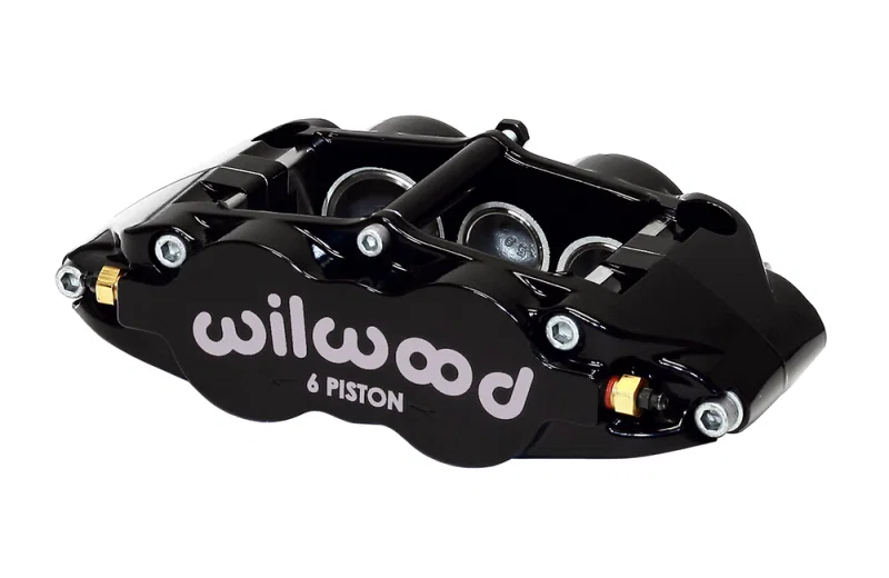 Wilwood 120-11778-BK, Caliper-Narrow Superlite 6R-RH - Black 1.62/1.12/1.12in Pistons 1.25in Disc