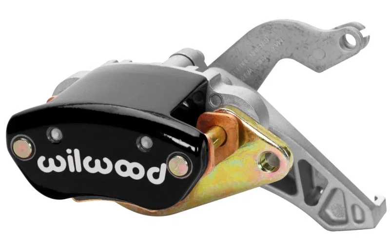 Wilwood 120-12069-BK, Caliper-MC4 Mechanical-R/H - Black w/ Logo 1.19in Piston .81in Disc