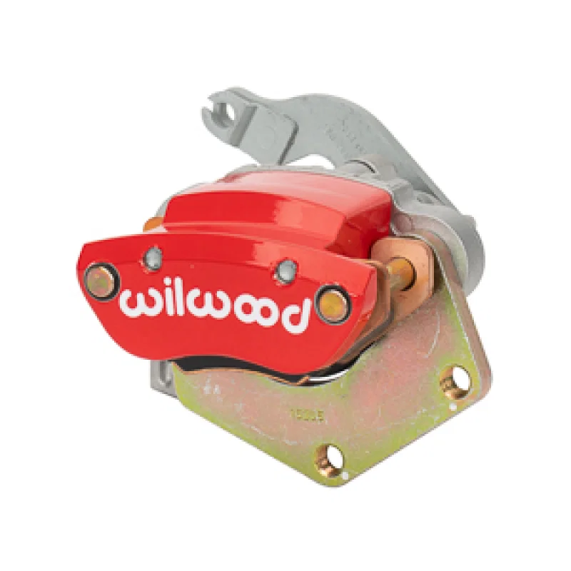Wilwood 120-17476-RD, Caliper-MC4 Mechanical-R/H - Red w/Logo 2.00in Piston .81in Disc
